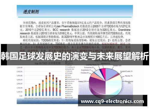 韩国足球发展史的演变与未来展望解析